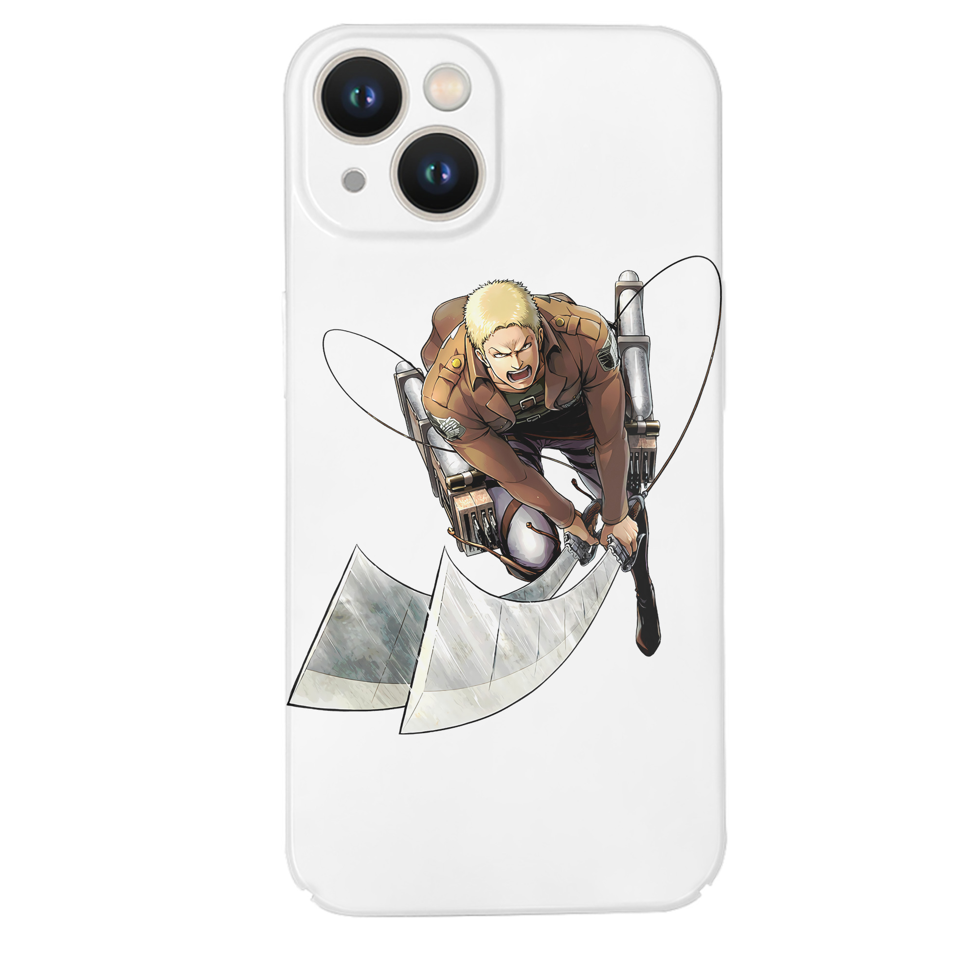 （画像用） 進撃の巨人 ライナー・ブラウン Attack on Titan Reiner Braun 【iPhone 14シリーズ対応】ハードケース